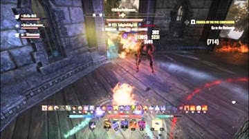 Stamsorc Pvp Build Gameplay 3vx Firesong/