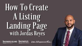 Creating a Property Landing Page on KW Command Website