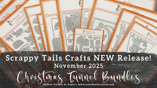 Last Release for the Year scrappytailscrafts8732 Christmas Tunnel Pop-Up Dies