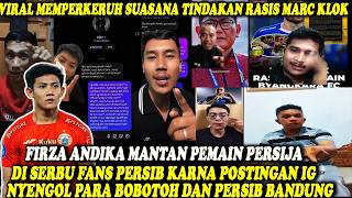 Mantan Pemain Persijafierza Andika Nyengol Bobotoh Di Ignuduh Pemain Dan Suporter Persib Itu Rasis