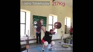 Lasha Talakhadze snatch, 2021 year