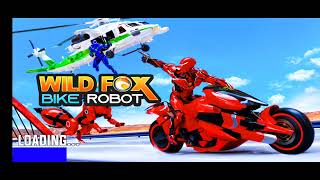 Wild Fox 🦊 Transform Bike Robot Shooting: Robot Game * Android Gameplay screenshot 4