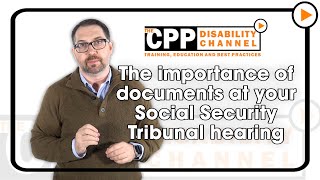 Celebrity CPP Disability | The importance of documents at your Social Security Tribunal hearing Wealth