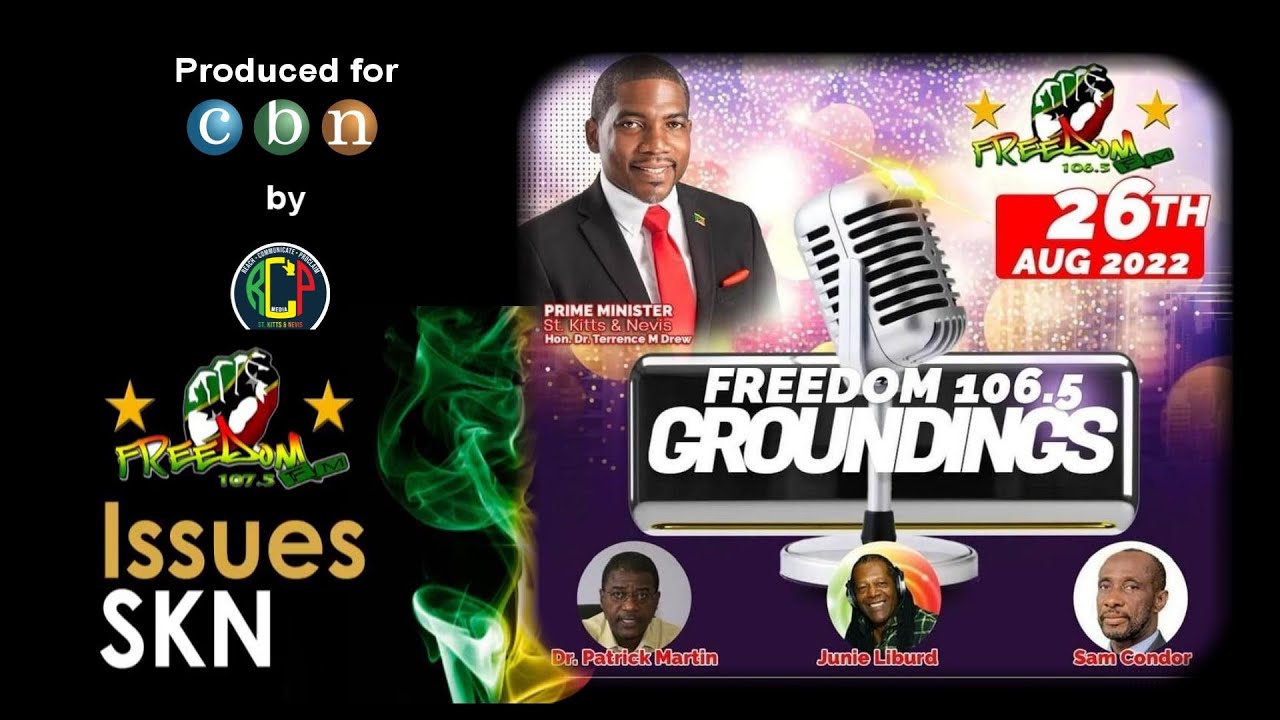 St kitts nevis prime minister dr terrance drew on freedom radio