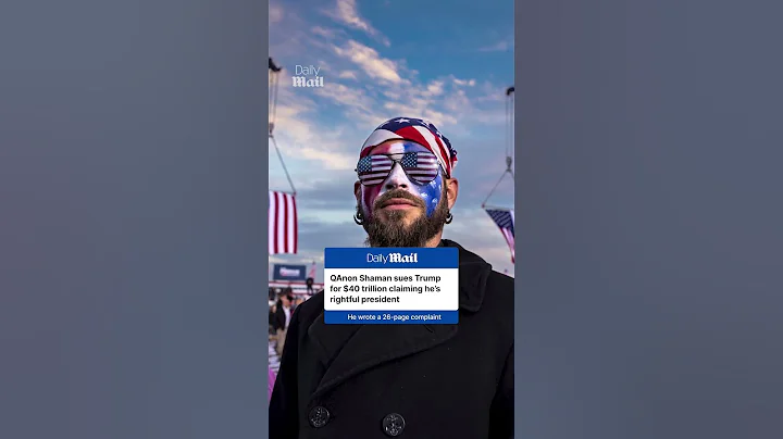 QAnon Shaman says he’s rightful president, sues Trump for $40 trillion