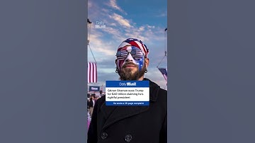 QAnon Shaman says he’s rightful president, sues Trump for $40 trillion