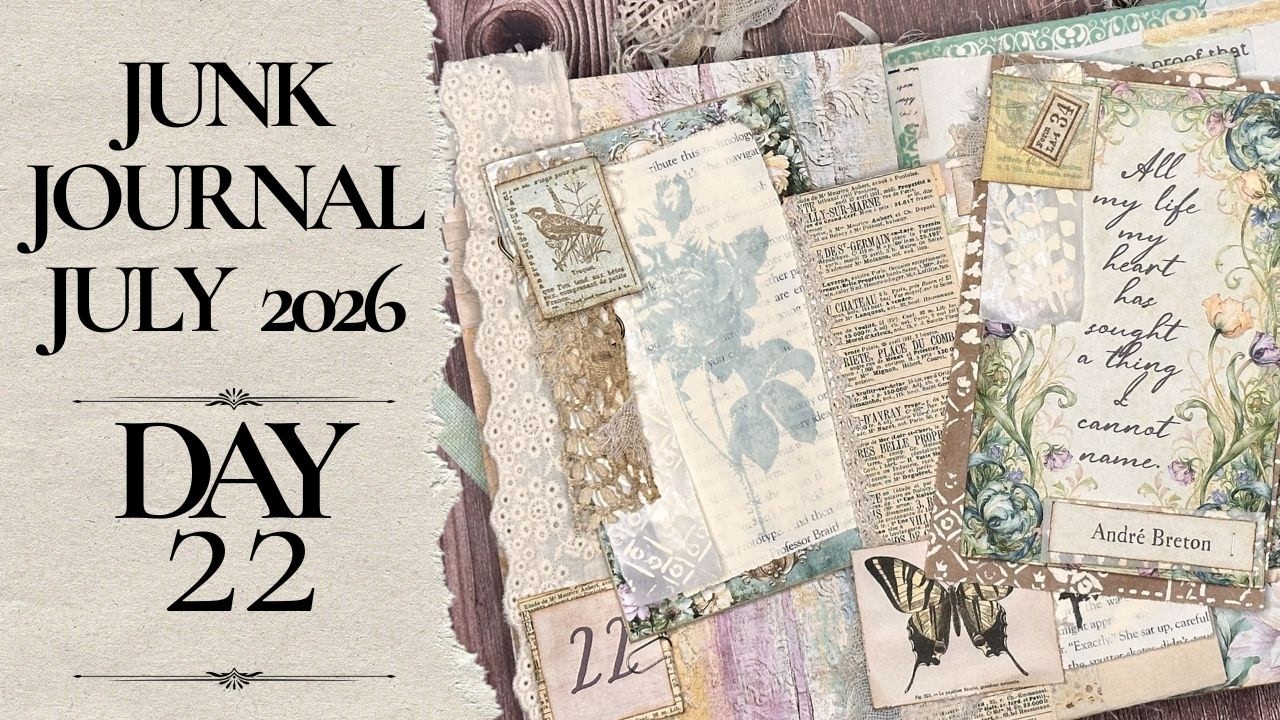 Junk Journal July 2026 🌼 Day 22: Envelope - YouTube