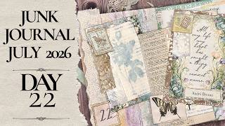 Junk Journal July 2026 🌼 Day 22: Envelope