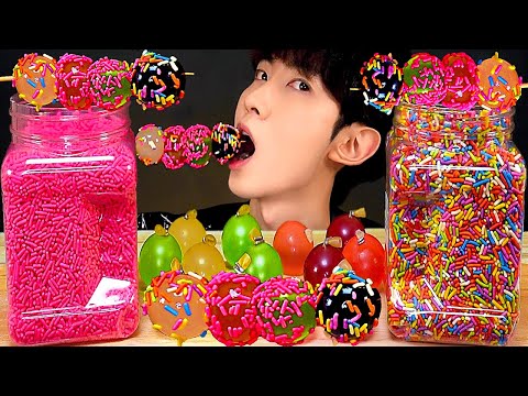 ASMR MUKBANG SPRINKLES <strong>KYOHO</strong> JELLY 스프링클 쿄호젤리 먹방 JELLO EATING SOUNDS