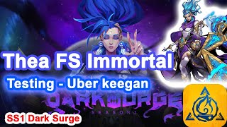 [SS1] Testing Immortal phase Uber Keegan - Thea Flame Slash Immortal | Torchlight:infinite