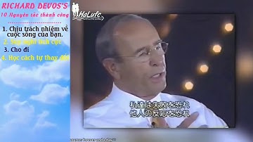 10 nguyên tắc làm nên thành công của Rich Devos - người đồng sáng lập Amway