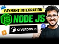 NodeJS payment gateway integration 🔥 Cryptomus payment gateway