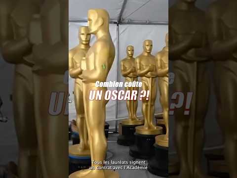 Quelle est la valeur d’un Oscar ?! 💰 #oscars #cérémonie #argent