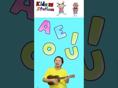 The Vowel Song Kids Songs Kidzstation 