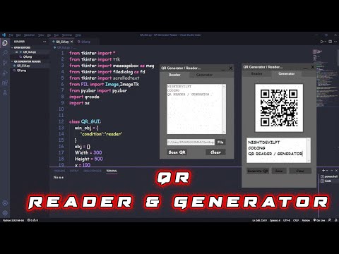 QR Scanner & Generator || PYTHON || #programming #program #python #code