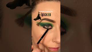 makeup inspired by wicked - elphaba💚🧹 #makeup #wicked Content