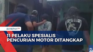 Satreskrim Polres Lebak Tangkap 11 Pelaku Spesialis Pencurian Motor screenshot 3