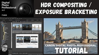 DPP4 | HDR Compositing - Exposure Bracketing | Canon Digital Photography Professional 4 | TUTORIAL | screenshot 5