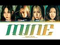 aespa 'Mine' Lyrics (에스파 Mine 가사) (Color Coded Lyrics)