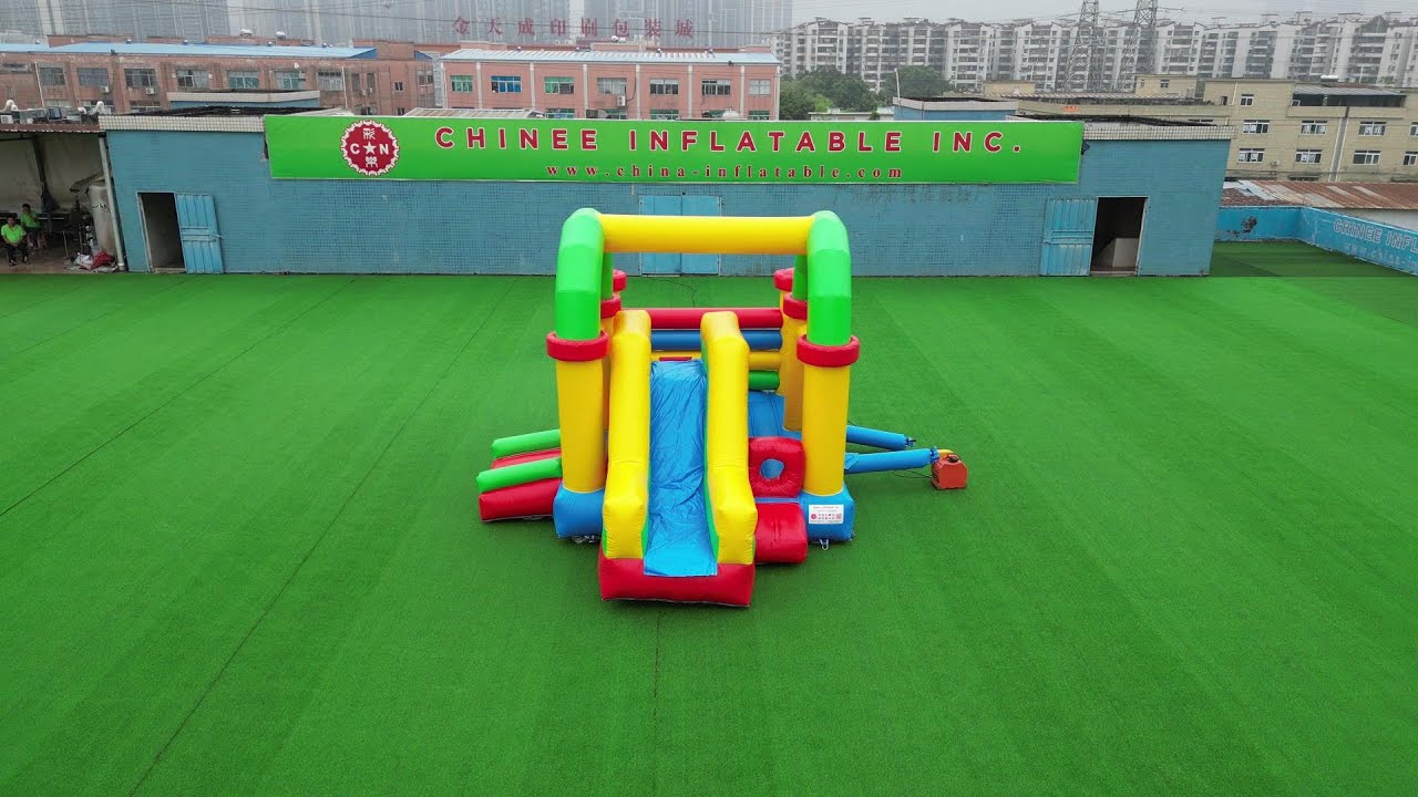 Tailor Made Inflatable Leap & Slide: Tailor-Made Bounce House with Slide for Ultimate Fun ...