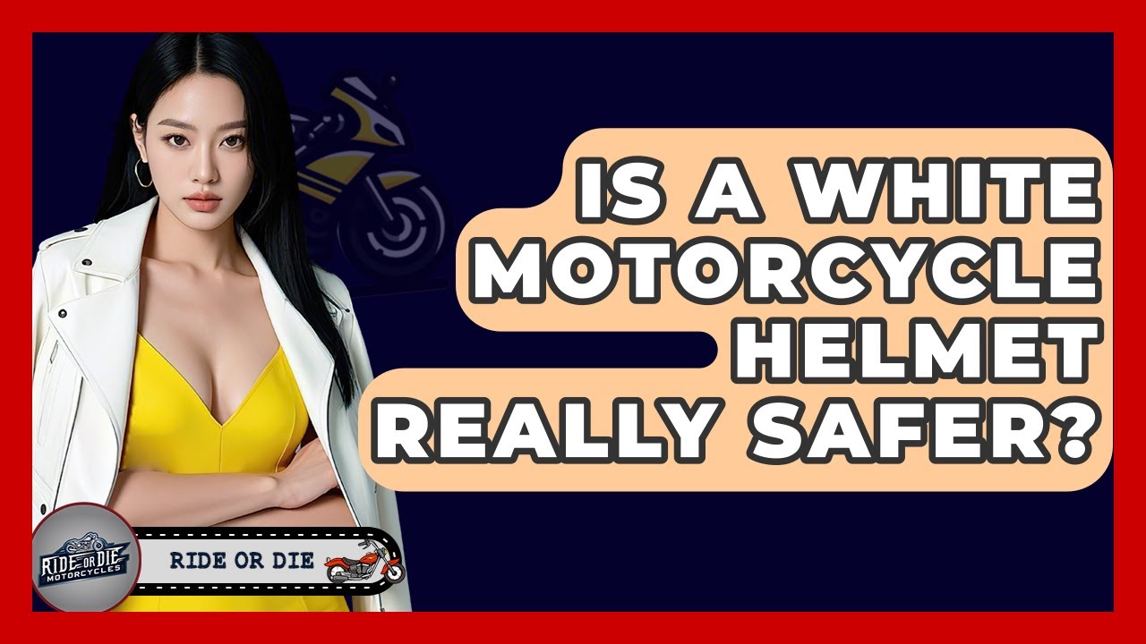 Is A White Motorcycle Helmet Really Safer? - Ride or Die Motorcycles