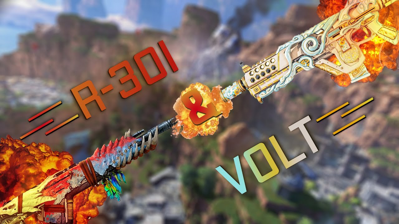 Apex Legends THE Volt AND R301 LOADOUT