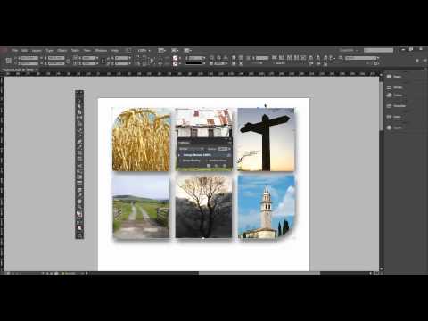 FREE InDesign Tutorial - How to add drop shadows and other effects to images