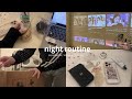 ［vlog］社会人オタクのナイトルーティン🛁🌛お家時間を充実させる / 新しいプロジェクター🎞️バッグの中身,購入品紹介 etc..(sub)