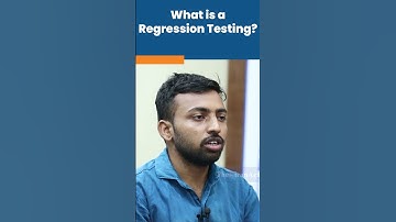 Software Testing | What is Regression Testing? | #shorts #kiransir #manualtesting