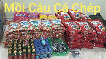 Bộ Mồi Câu Cá Tổng Hợp Siêu Hiệu Quả | Mồi Cá Chép, Tôm Biệt Đội, B52, Tinh Chất Mật Khoai