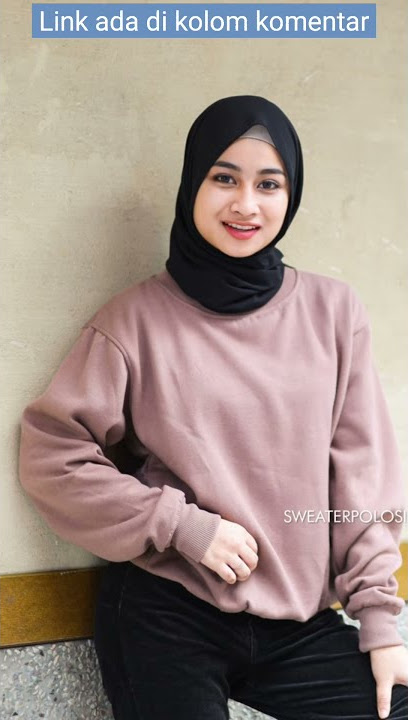 Rekomendasi Shopee Haul Sweater Polos Pria & Wanita Oversize   Link Shopee #shorts