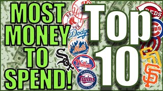 MLB Top 10: Teams With The Most Money To Spend This Offseason