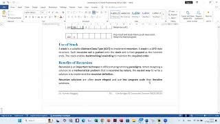Cambridge A2 Computer Science Chapter 19 Computational Thinking Recursion Part 3