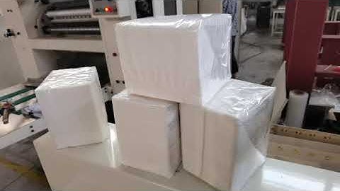 Full automatic high speed table napkin paper packing machine