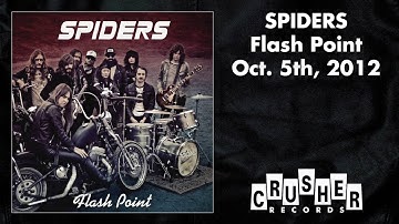 SPIDERS - Hard To Keep True (Flash Point) - Crusher Records