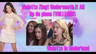 Vignette de la vidéo "Violetta Underneath It All Piano Full"