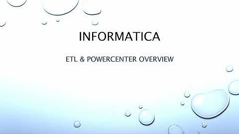 Informatica Powercenter 9x ETL Tool Tutorial 1