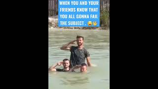 When You And Your Friends Know That You All Gonna Fail The Subject.