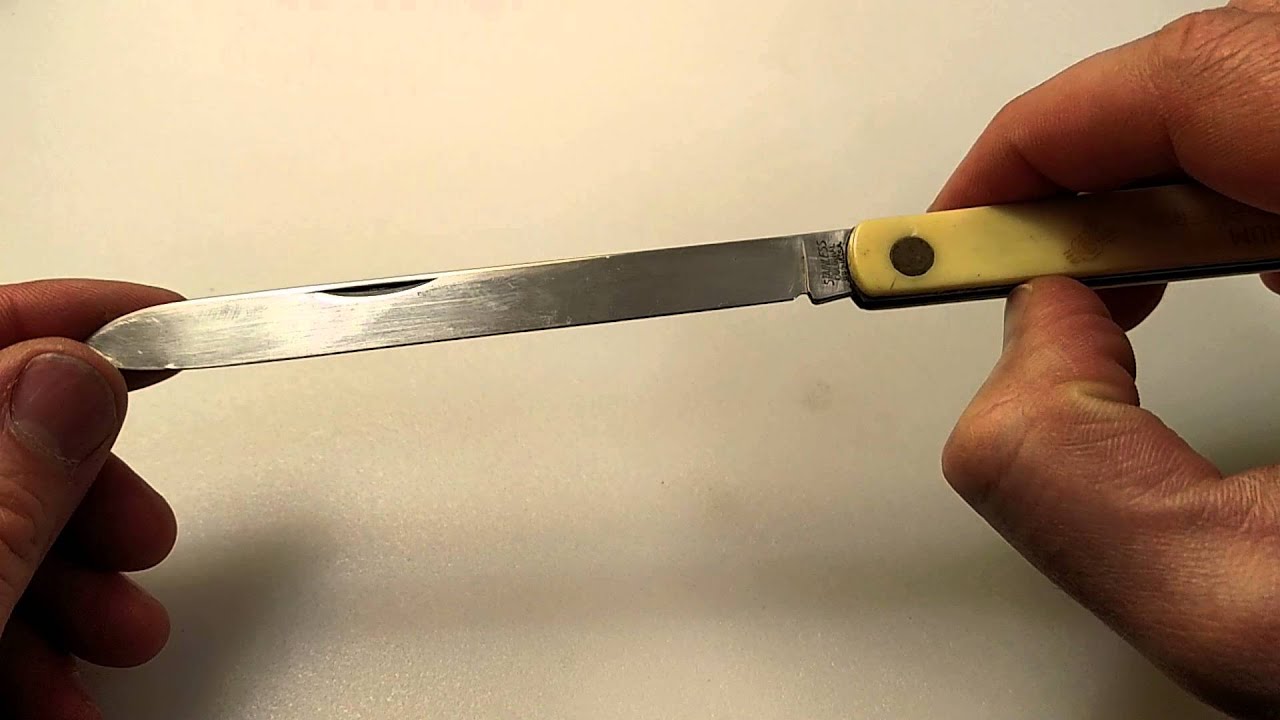 Colonial PROV U.S.A. fruit / melon sampler knife YouTube