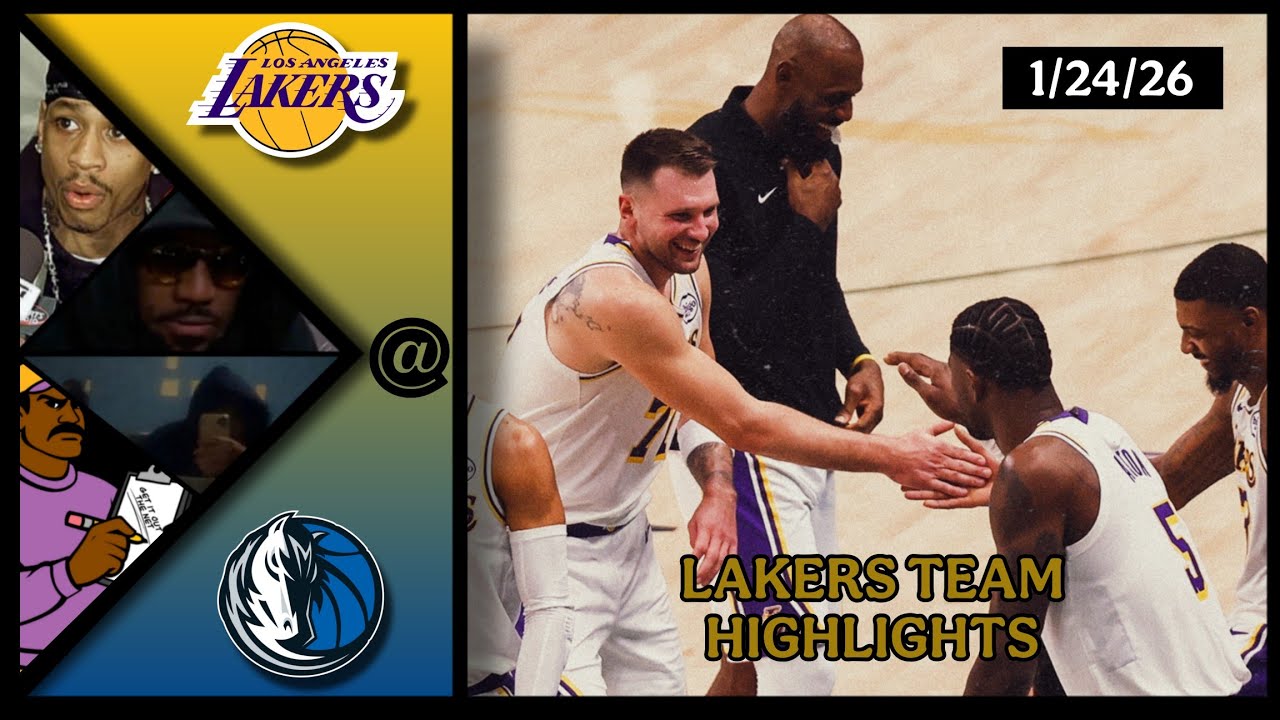 Lakers Team Highlights @ Mavericks reaction W/ Coaches Den - YouTube