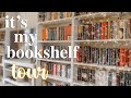 The long-awaited bookshelf tour in my new flat!