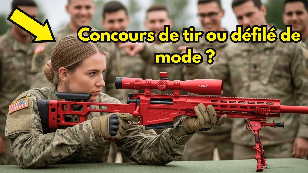 Ils riaient de son fusil rouge, jusqu'à ce qu'un tir à 6 000 m réduise le stand au silence
