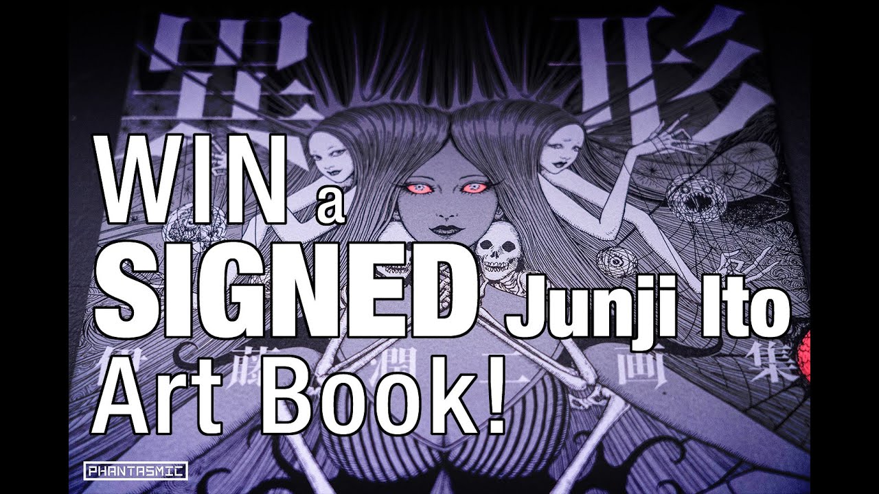 Win a SIGNED Junji Ito Art Book!