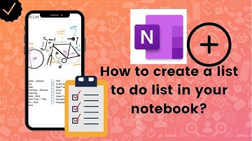 How to create a list to do list in your notebook on Microsoft OneNote?