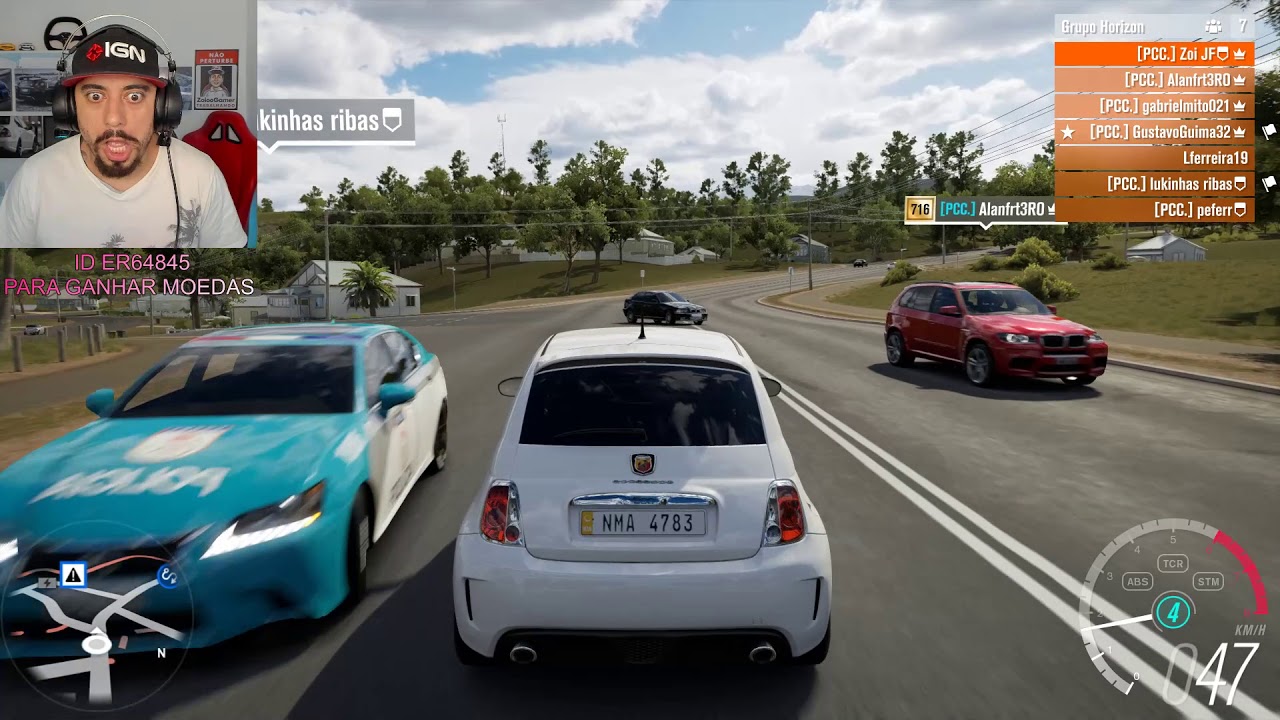 SE BEBER NÃO FAÇA CIDADE CAMUFLADA - FORZA HORIZON 3 - GAMEPLAY