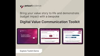 Digital Payer Communication Toolkit Demo for Market Access Conversations