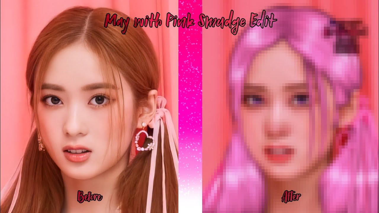 May with 🌸Pink Smudge Edit🧁 *happymayday*