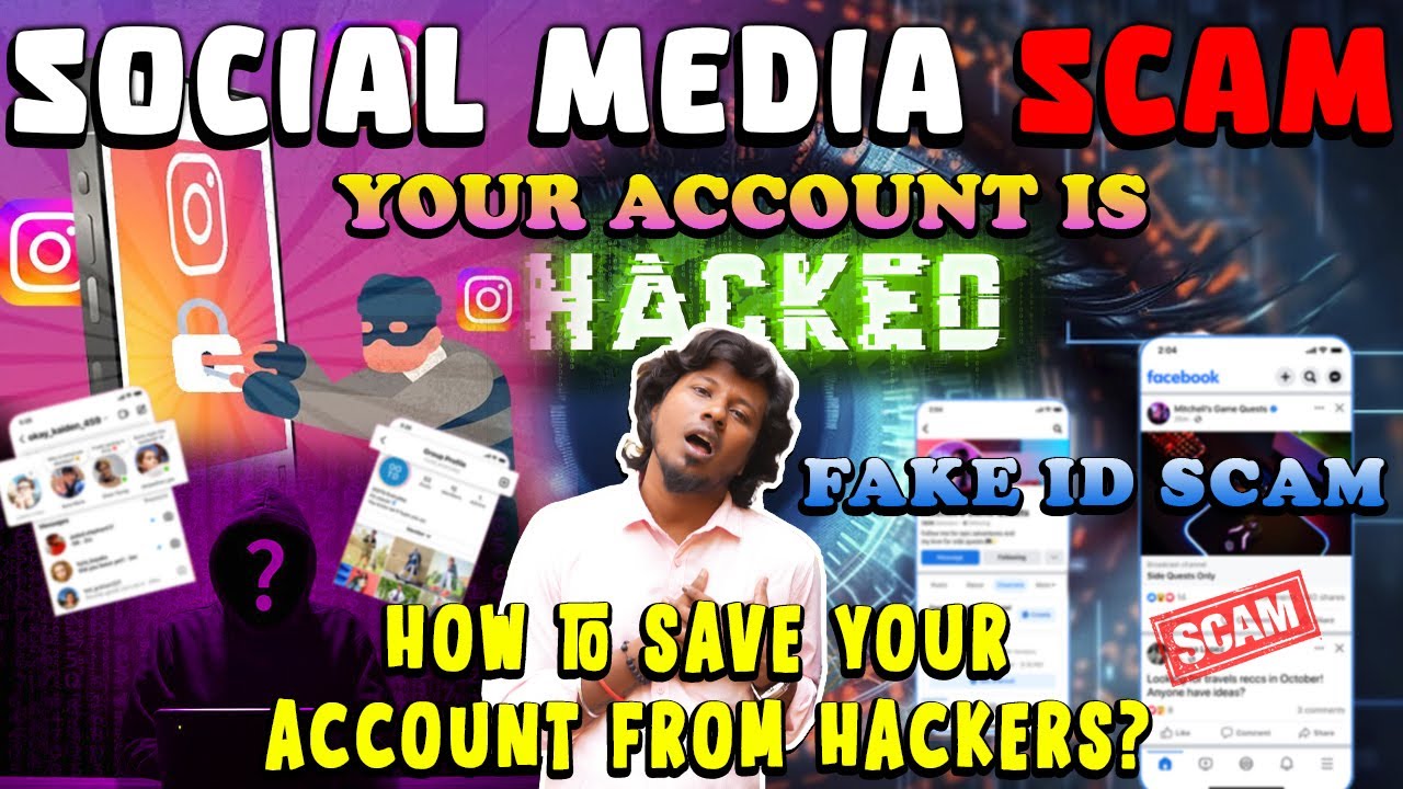 BIGGEST SOCIAL MEDIA SCAM in Tamil 😳 | How to secure your instagram from hackers 