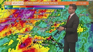 New Orleans Weather: Possible tropical low pressure system could soak Gulf Coast next week