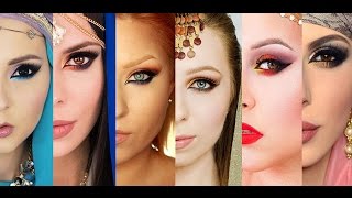 Makeup Battle #1 "Brush Battle" - Arabian Princess | EN subs | kitulec screenshot 5